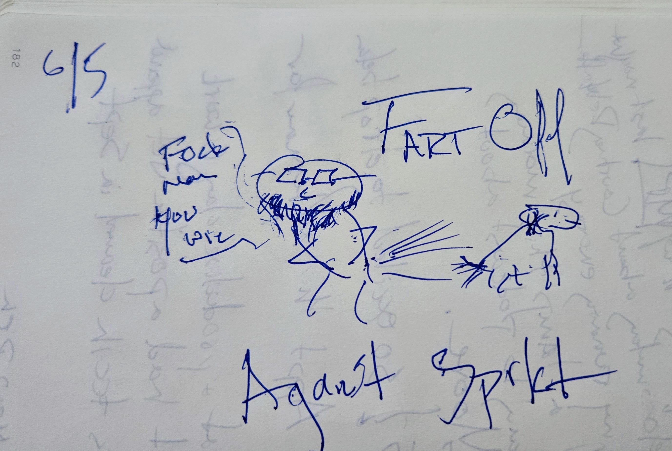 Fart-off against Sprocket
